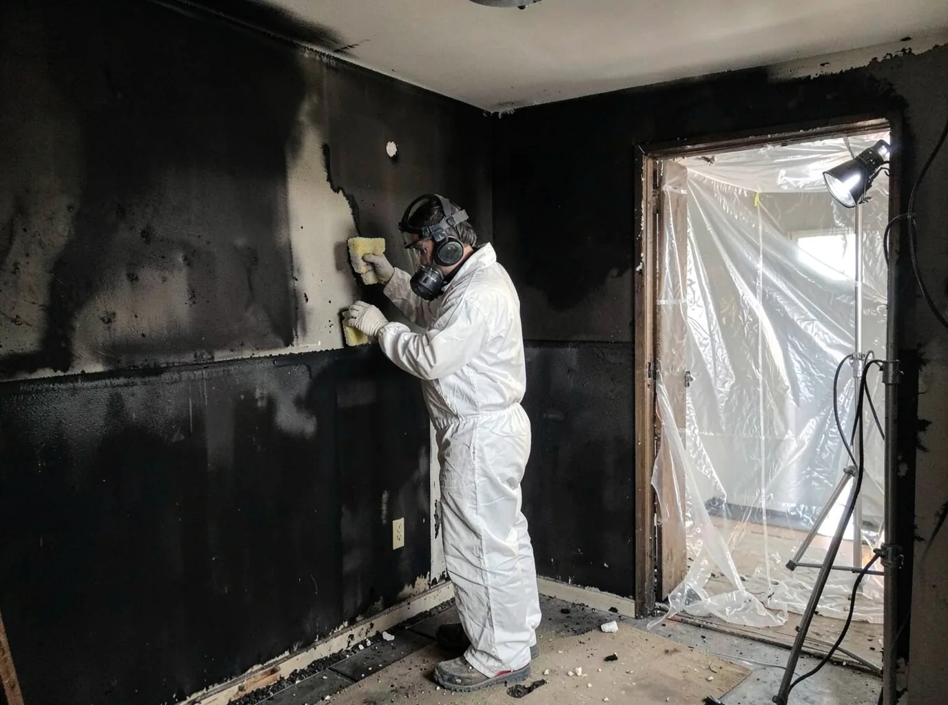 Fire Damage Restoration company in Henderson, MI